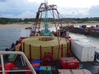 Power Submarine Cable to Ly Son Island has come ashore